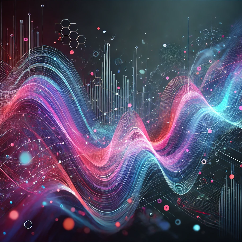 DALL·E 2025-01-27 22.50.31 – An abstract, futuristic data visualization ...
